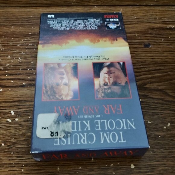 Far and Away (VHS, 1992, unopened/ new with watermark) Tom Cruise Nicole Kidman - Picture 4 of 6